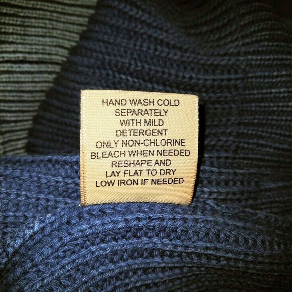 Philosophy Sweater Pullover Heather Blue Women Cotton Size Medium - Picture 6 of 7